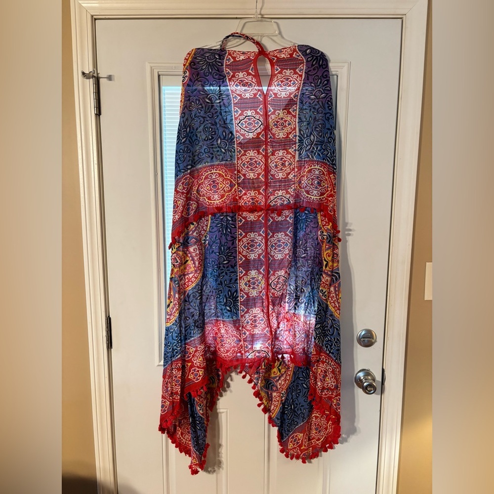 Love stitch beach dress coverup NWT